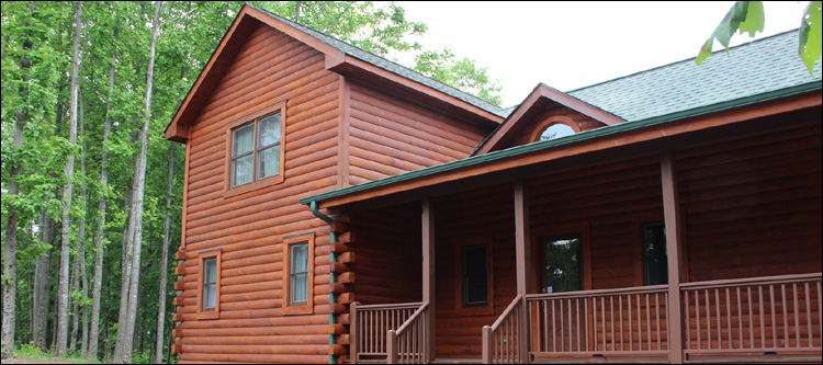 Log Home Staining in Chillicothe, Ohio