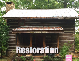 Historic Log Cabin Restoration  Ross County, Ohio